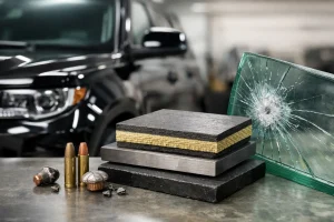 Materiales usados en blindaje automotriz